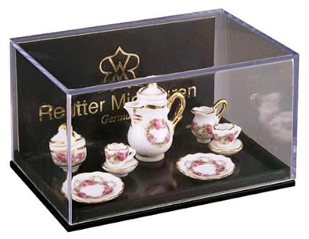 Kaffeeservice 2 Personen, Rosenband