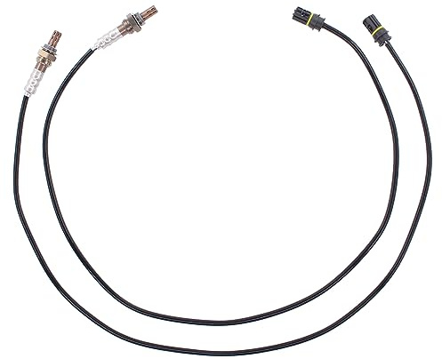 Lambdasonde Regelsonde Sensor Lamdasonde Lambda-Sonde O2 Sauerstoffsensor vor Kat oder Diagnosesonde nach Katalysator für 3er E36 Compact E36 Coupe E36 Cabrio 5er E39 Touring 7er E38 Z3 Roadster E36