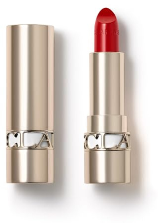 Clarins Joli Rouge Lipstick | Long Lasting, Satin Finish | Hydrating, Nourishing and Lightweight | All Skin Types | 0.1 Ounces
