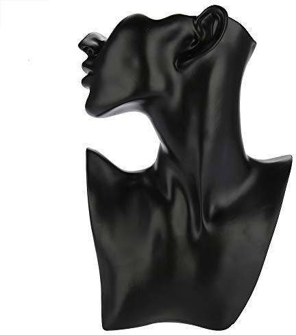 Expositor de Joyería, Soporte para Collar y Pendientes, Cabeza de Expositor para Busto, Modelo para Tienda, Estante de Presentación