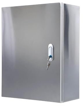 Weatherproof Electrical Boxes, Metal Junction Box 304 Stainless Steel Project Box Enclosure Control Box, Solar Pv Combiner Box Power Distribution Box, Pool Electrical Box With Galv(Size:600*500*250mm)