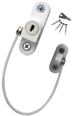 Serrature di sicurezza per finestre – Limitatore di finestra per bambini, armadietti di sicurezza per bambini, serratura per finestra a battente per evitare che i bambini cadano, sicurezza per bambini