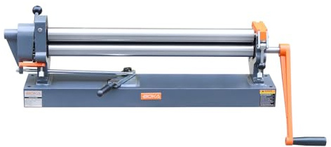 BOKA Dreiwalzen-Rundbiegemaschine SR-24, 610 × 1,5 mm | schwere Ausführung, Oberwalze mit Schnellverschluss, manueller Antrieb