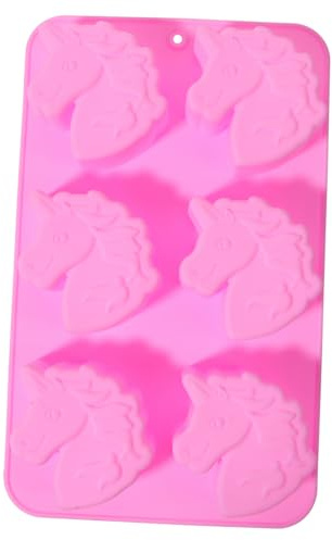 LAPYAPPE Silikonform Für Schokolade Kleine Einhorn-kuchenform Fondantformen Für Süßigkeiten Diy-formen Zur Herstellung Von Bonbons Und Gebäck Für Heimwerker Und Konditoreien