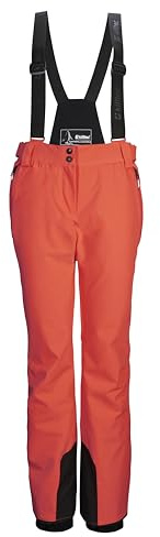 Killtec Damen Skihose/Funktionshose mit abnehmbaren Trägern, Kantenschutz, Schneefang und Beinventilation Ksw 61 Wmn Ski Pnts