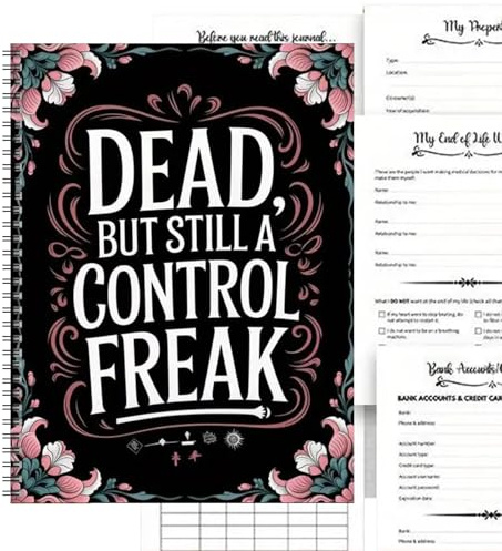 Cuaderno De Trabajo De Planificación De La Muerte - Planificador De Deseos Finales | Pequeño Libro Organizador De Deseos Finales Para Posesiones, Información Personal, Finanzas, Asuntos Comerciales
