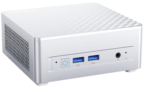 MINIS FORUM M1 Lite Mini PC, Intel Core Ultra 5 125U (12C/14T Jusqu’à 4,3 GHz), 16 Go DDR5, 512 Go SSD, USB4, Triple Affichage, 2,5G LAN, Wi-FI 6E, Bluetooth 5.2
