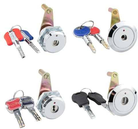 Schließzylinder 2 Schlüssel und 5 Schlüssel Elektronisches Passwort 1 Stück(205A)