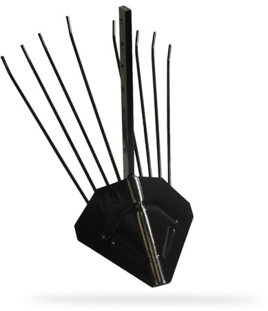 UNIVERSEL - Arracheur De Pommes De Terre À Profondeur Réglable - Pièce De Rechange - Largeur De Travail 24 cm - Tige de 40 x 12mm Avec Alésages De Diamètre 10 mm