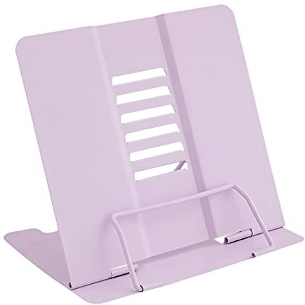 Geoyien Buchständer, Leseständer, Buchständer kinder, Multifunktionales Metall-Lesegestell, verstellbarer Winkel, richtige Sitzhaltung und weniger Ermüdung für Büro Schule Bibliothek Zuhause