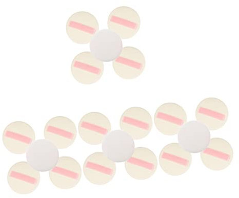 Beaupretty 4er-set Make-up-tools Hautfreundlicher Mini-puff Für Frauen Bequemer Griff Für Einfaches Auftragen 5 Stück X 4