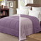Exclusivo Mezcla 7.5 Tog King Size Duvet All Seasons, Ultra Soft Reversible Coverless Duvet, Lightweight Down Alternative Comforter, 230x220 cm Dusty Lavender/Lilac Ash
