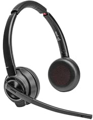 Plantronics Poly DECT Headset Savi 8420 Office binaural, Schwarz