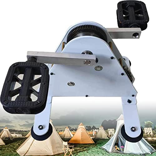 ZHPPED Petits générateurs à pédale avec Stockage d'énergie, générateurs électriques Portables, générateurs à manivelle, Alimentation de Secours, for Le Camping en Plein air à la Maison,100W