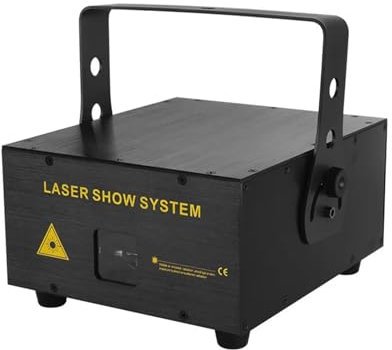 IluminacióN De Escenario, 2w 3w 4w 5w Sta Light DJ Party enciende el proyector de animación RGB ILDA 3D Lighting Show Sta Luz De Efecto De Rayos Rgb Brillantes (Size : 4W_0)