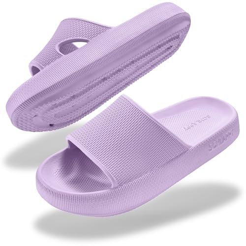 SCHLAPPY™ Original Badeschuhe für Damen&Herren, Badelatschen&Wolkenschuhe 100% Plastikfrei, Wasserfest&rutschfest (Lila, EU Schuhgrößensystem, Erwachsene, Numerisch (von/bis), M, 40, 41)
