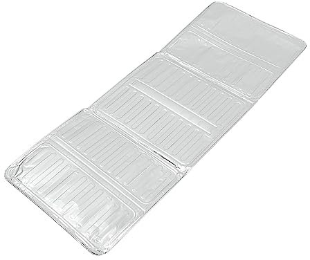 OKUMEYR Ölleitblech Küche Ölabweiser Für Zuhause Isolierplatte Aus Aluminiumfolie Leicht Zu Reinigen Platzsparend Zusammengefaltet
