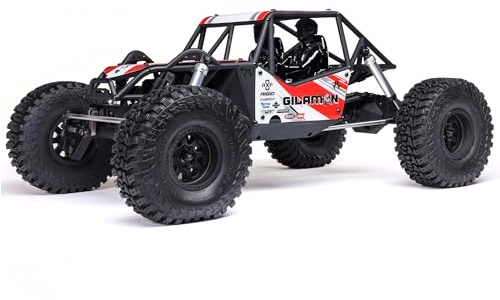 Axial RC Crawler 1/8 AXP8 Gilamon 2.2 4X4 RTR Brushed Trail Buggy, Red (Battery and Charger Not Included), AXI-1207T2