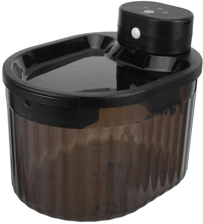 HOODANCOS Fontanella per Animali Domestici Senza Fili con Sensore Intelligente Fontana d Acqua Automatica in Resistente Grande Capacità per Cani e Gatti Stazione Idrica Interna Induttiva