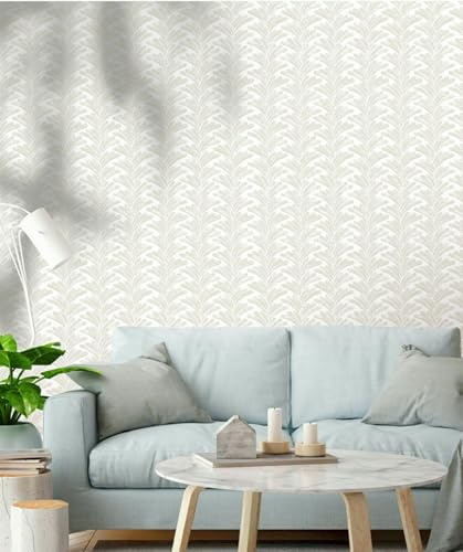 ESSMOKO Carta da Parati Adesivo da parete per sfondo camera da letto d'albergo in PVC impermeabile autoadesivo colore legno naturale 44 * 500cm