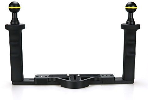 Seafrog 25-mm-Montagekugel für Kaltschuhverbinder für Video, Blitz, Stroboskoplichter