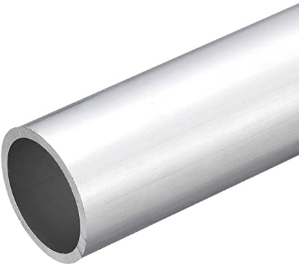 sourcing map 6063 Aluminium Rundrohr 32mm Innendurchmesser Alurohr 38mm Außendurchmesser Aluprofil Metallrohr 300mm Länge Aluminium Rohr für Industriebau Bastelprojekte Heimdekoration
