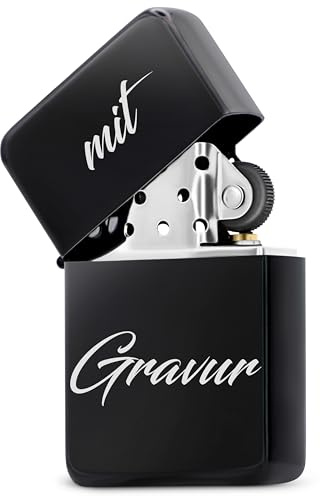 Personalisierte Geschenke Männer | Personalisierte Geschenke | Männer Geschenke | Feuerzeug personalisiert | Personalisierte Geschenke | Feuerzeug mit Gravur | Namen | Benzinfeuerzeug (Variante I)