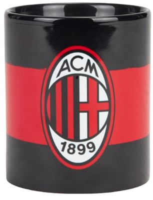 A.C. Milan - Keramikbecher mit Logo, 0,3 l, Keramik, offizielles Produkt