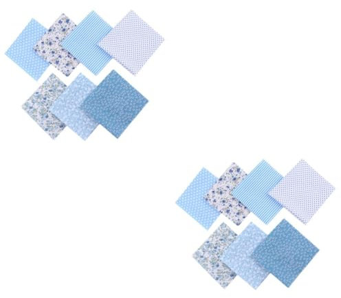 VILLCASE 4packungen Handgefertigte Musterstoffe Baumwollmaterial Für Kissen Tischdecken Und Bastelprojekte Für Kreative Handarbeiten Und Schulprojekte