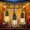 Yuucio Guirnaldas Luces Exterior LED 15M, 15+1 S14 Bombillas de Plástico, Guirnalda Luminosas IP65 Impermeable Conectable Luces De Para Jardín, Boda, Partido