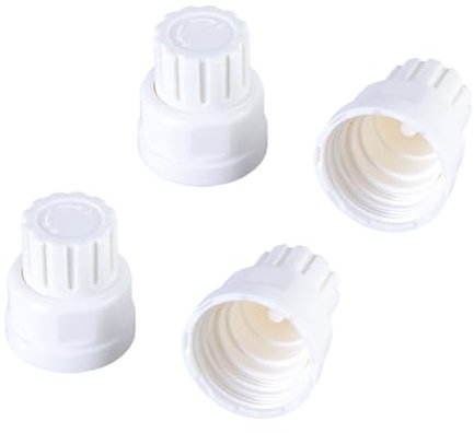 Tapones de repuesto para válvulas de radiador, calefacción por suelo radiante, distribuidor de agua, volante, interruptor, tapas de válvulas, 4 unidades