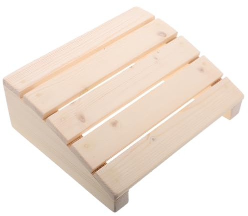 VICASKY Klavierhocker Aus Holz Mit Gepolstertem Sitz Für Junge Mädchen Ergonomische Fußstütze Für Klavieranfänger Und Musikunterricht Zu Hause