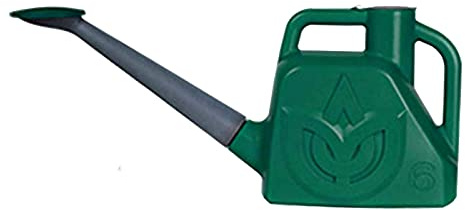 LOVIVER Annaffiatoio per Piante da Esterno per Acqua in plastica Leggera con annaffiatoio a Testa irrigatore Staccabile per Giardino Interno, Verde 6L