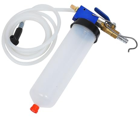 ORFOFE Kit Spurgo Liquido Freni con Pompa Autoadescante Attrezzo Cambio Olio Freni e Veloce Strumento per Auto Macchinari Agricoli e Industriali Senza Sporcare Pavimento