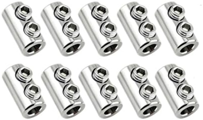 10-100 St 1,5/2/3 Mm Ståltrådsklämma Rostfri Kabel Metall Kopparklämma Slingverktyg Justerbar Skruvfäste