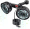 Punasi Auto Ventilator, Tragbarer USB Ventilator Lüfter, Doppelkopf Autolüfter Gebläse mit 3 Geschwindigkeiten & 360° Drehung, Clip Fan für Fahrzeuge wie Limousine, SUV, RV