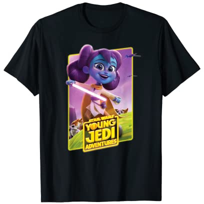Star Wars Young Jedi Adventures Lys Solay Poster Art T-Shirt