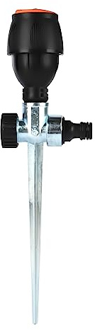Rasensprenger Drehbarer Tripod Garten Sprinkler Wasser Sprenger,360 Grad Rotierende Tripod Bewässerungssprinkler,Rasen Sprenger mit Stativ Rotierender Bewässerungs für Große Flächen, Hof, Garten