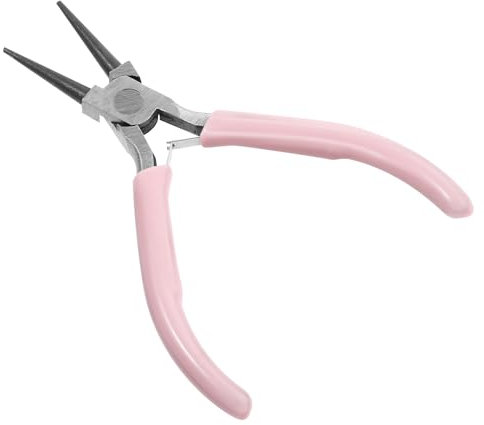 Round Nose Pliers for Jewelry Making and Crafts - Mini Long Piercing Tools for Wire Wrapping, Electronics and Repair