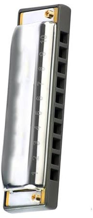 10-Loch Diatonische Mundharmonika Harzkamm Blues Harp Standard Pitch Instrument (Color : E)