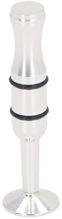 Flötenmundstück-Übungsgerät, Ansatztrainer aus Metall mit Abnehmbarem Gummiring, Ansatztrainingsgerät, Lippenmuskelaufbau für Trompete, Posaune, Saxophon