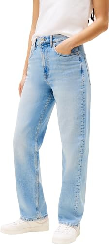 Tommy Jeans Layla Slim High Waist Jeans för kvinnor, Denim (denim ljus), 30W x 32L