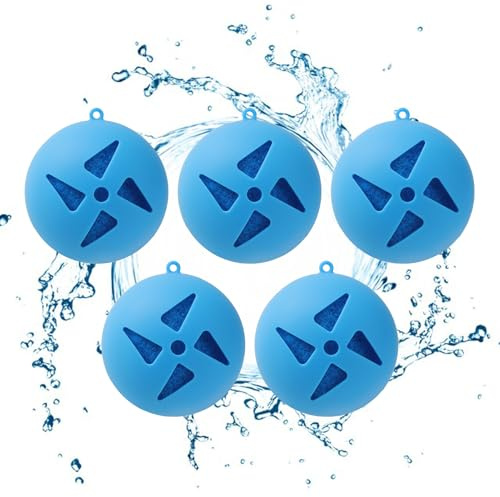 Wiederverwendbare Wasserballons für Kinder – schnell gefüllte Wasserbomben | Selbstbenannte magnetische Sprühkugeln | 5 kleine wiederverwendbare Wasserspiele für Mädchen Backyard
