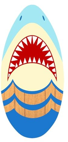 Skimboard Holz Skim Board Surf Board für Kinder Jungen Mädchen Teens 35 Zoll Strand Wassersport