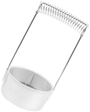 Mobestech Edelstahl Pinselreiniger mit Waschtank Abnehmbarem Sieb Praktischer Pinselwascheimer für Familien Schulen Schulungen Öl Acrylmalerpinsel