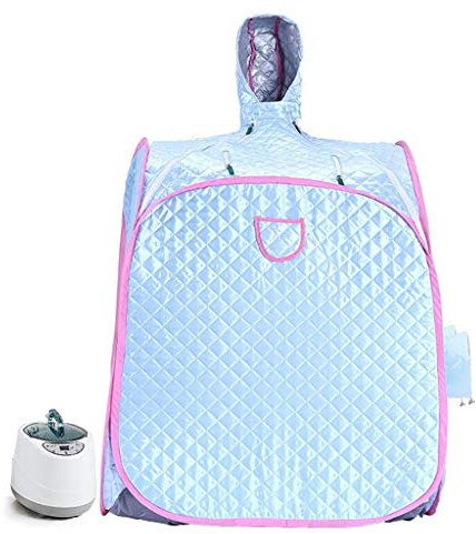 GCCG Lazy Spa, Portable Vapore casa Sauna Vapore, Singolo/Doppio Leggero Sauna Tenda, Full Spa Corpo for la Perdita di Peso Detox Terapia (Size : Double)