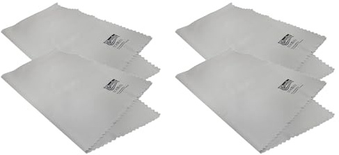 SPONTEX - High-Tech-Mikrofaser-Oberflächen – ultradünn – kratzfest – entfernt Fingerabdrücke und Fette (Packung mit 4)