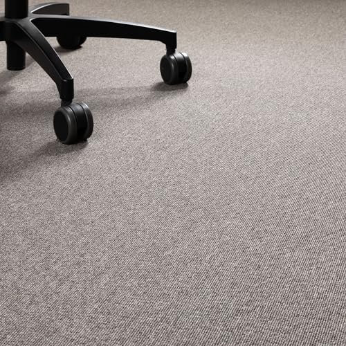 Steffensmeier Teppichboden Kreta Meterware | Auslegware für Kinderzimmer Wohnzimmer Schlafzimmer | Braun, Größe: 300x600 cm