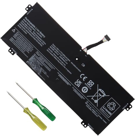 Glaxcidy L16C4PB1 L16L4PB1 L16M4PB1 Laptop Battery for Lenovo Yoga 720-13IKB Yoga 730-13IKB Laptop, 5B10M52739 2ICP4/43/110-2 [48 Wh/7.68V]