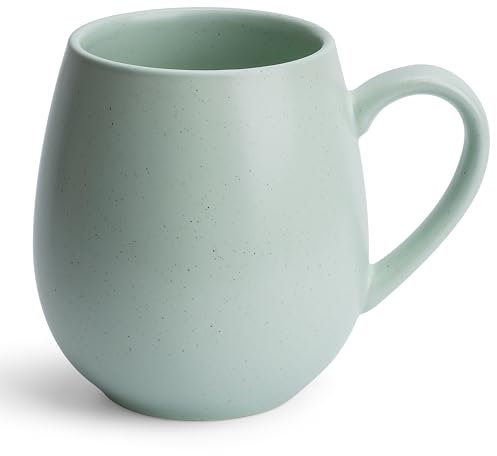Happy Lemuro Grande Tazza da Tè e Caffè in Ceramica - 540 ml - XL con Manico - Regalo